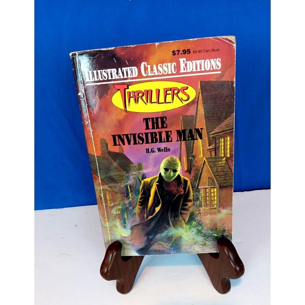 H G WELLS The Invisible Man Illustrated Classic Editions Thrillers